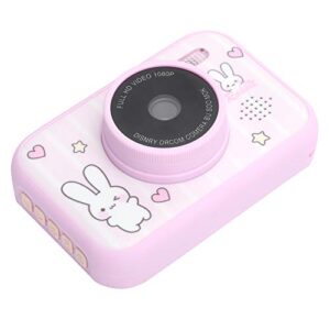 Video Camera, Children Digital Camera, Fast and Convenient Charging for Birthday Gifts for Boys for Girls(Pink)