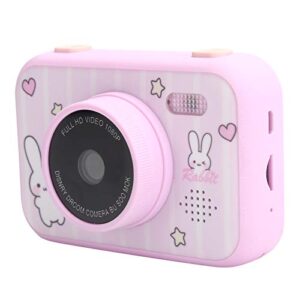 Video Camera, Children Digital Camera, Fast and Convenient Charging for Birthday Gifts for Boys for Girls(Pink)