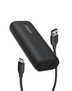 anker 321 power bank (powercore 5k), 5,200mah portable charger, compatible with iphone 13 and 12 series, samsung, google pixel, lg, and more