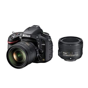 nikon digital single-lens reflex camera d600 double lens kit 24-85mm f/3.5-4.5g ed vr/50mm f/1.8g included d600wlk