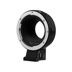 Commlite CM-EF-EOS M Auto-Focus Lens Mount Adapter for EF/EF-S Lens to Canon EOS M (EF-M Mount) Mirrorless Camera Lens Converter Ring for Canon EOS M1 M2 M3 M5 M6 M10 M50 M100