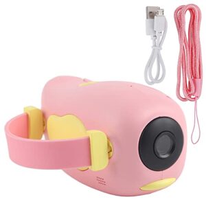 kosdfoge a100 12mp mini cute digital video camera dv toy with 2.0in screen for children kids(pink)