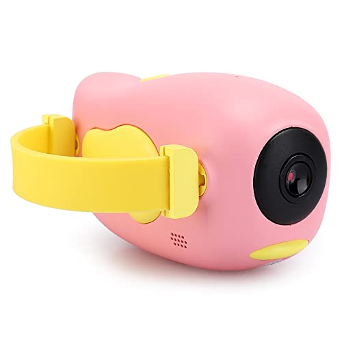 KOSDFOGE A100 12MP Mini Cute Digital Video Camera DV Toy with 2.0in Screen for Children Kids(Pink)