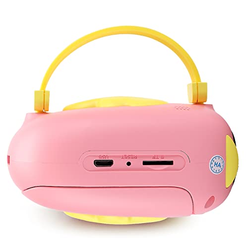 KOSDFOGE A100 12MP Mini Cute Digital Video Camera DV Toy with 2.0in Screen for Children Kids(Pink)