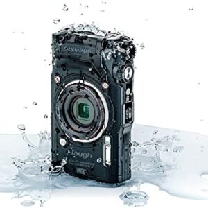 Olympus Tough TG-6 Waterproof Camera, Black - Expo Premium Accessories Bundle