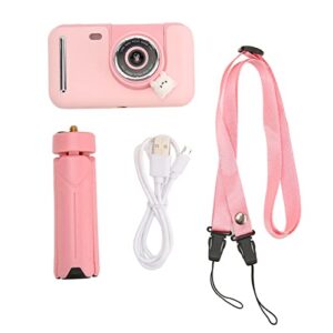 Mini Digital Camera Taking Photo 2.4 Inch IPS HD Screen Kids Camera 180 Degree Angles Gifts for Children Age 3-12