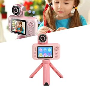 Mini Digital Camera Taking Photo 2.4 Inch IPS HD Screen Kids Camera 180 Degree Angles Gifts for Children Age 3-12