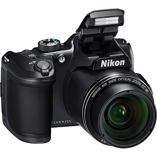 Nikon Coolpix B500 Wi-Fi Digital Camera (Black) - (Renewed)