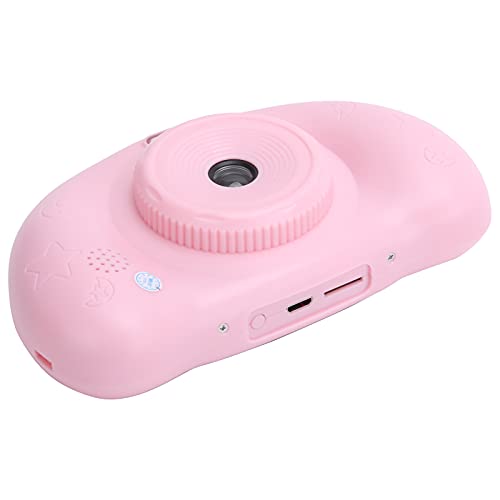 Children Camera, Simple and Smooth LCD Kid Camera Multi‑Function for Children for Catching(Pink)