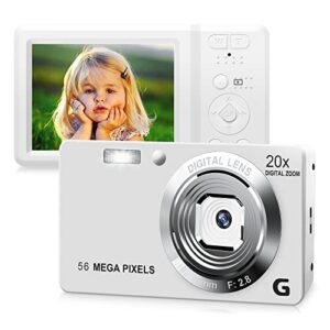 digital camera hd 1080p 56mp small digital camera autofocus digital camera for photography mini digital camera 20x digital zoom digital camera for teens…