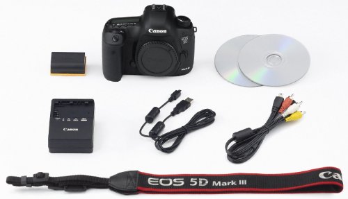 Canon DSLR camera EOS 5D Mark III body EOS5DMK3 [International Version, No Warranty]