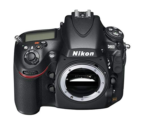 Nikon D800E 36.3 MP CMOS FX-Format Digital SLR Camera with English Instruction Manual (Body Only) - International Version (No Warranty)