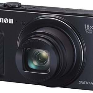 Canon digital camera PowerShot (power shot) SX610 HS black PSSX610HS (BK) - International Version (No Warranty)