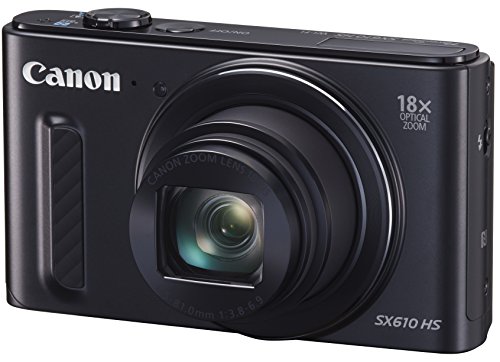 Canon digital camera PowerShot (power shot) SX610 HS black PSSX610HS (BK) - International Version (No Warranty)