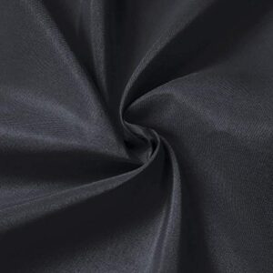GFCC 10ftx10ft Black Backdrop Background for Photography Black Photo Booth Backdrop for Photoshoot Photography Background Screen Video Recording Parties Curtain