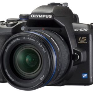 Olympus Evolt E620 12.3MP Live MOS Digital SLR Camera with Image Stabilization and 2.7 inch Swivel LCD (Body Only)