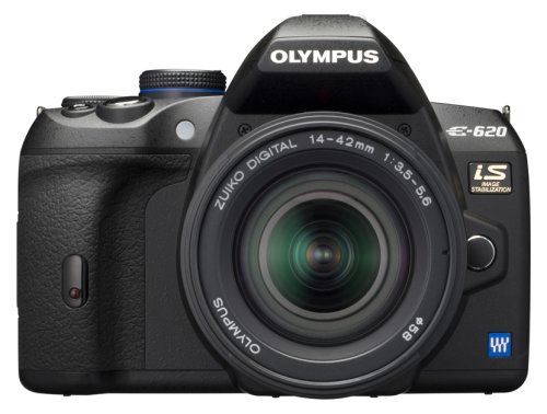 Olympus Evolt E620 12.3MP Live MOS Digital SLR Camera with Image Stabilization and 2.7 inch Swivel LCD (Body Only)