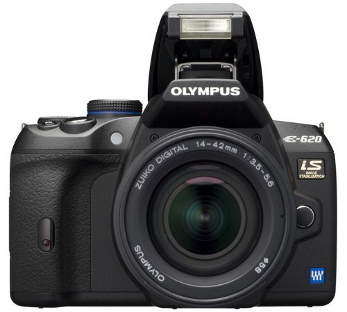 Olympus Evolt E620 12.3MP Live MOS Digital SLR Camera with Image Stabilization and 2.7 inch Swivel LCD (Body Only)