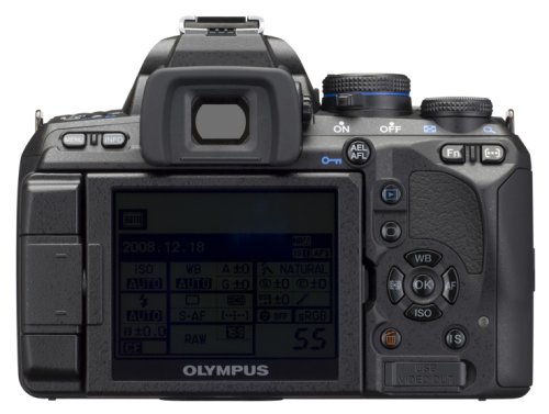 Olympus Evolt E620 12.3MP Live MOS Digital SLR Camera with Image Stabilization and 2.7 inch Swivel LCD (Body Only)