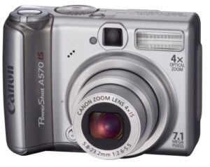 canon powershot a570is 7.1mp digital camera with 4x optical image stabilized zoom (old model)