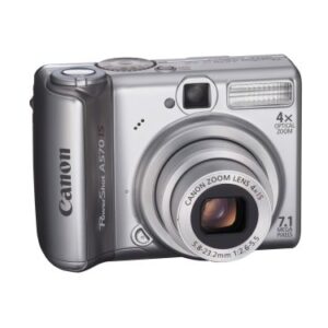 Canon PowerShot A570IS 7.1MP Digital Camera with 4x Optical Image Stabilized Zoom (OLD MODEL)