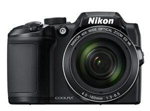 nikon coolpix b500 16mp 40x optical zoom digital camera with wifi – black (renewed)