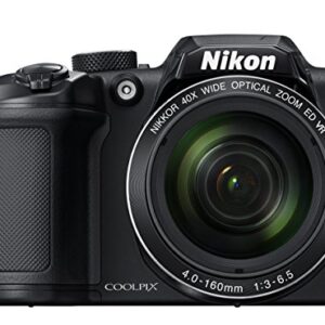 Nikon COOLPIX B500 16MP 40x Optical Zoom Digital Camera with WiFi - Black (Renewed)