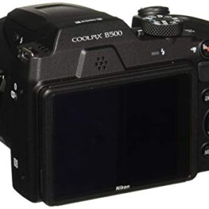 Nikon COOLPIX B500 16MP 40x Optical Zoom Digital Camera with WiFi - Black (Renewed)