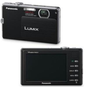 panasonic lumix dmc-fp3 14.1 mp digital camera with 4x optical image stabilized zoom and 3.0-inch touch-screen lcd (black)