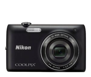 nikon coolpix s4100 14 mp digital camera with 5x nikkor wide-angle optical zoom lens and 3-inch touch-panel lcd (black)
