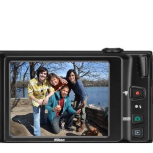 Nikon COOLPIX S4100 14 MP Digital Camera with 5x NIKKOR Wide-Angle Optical Zoom Lens and 3-Inch Touch-Panel LCD (Black)