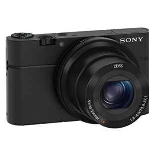 Sony RX100 20.2 MP Premium Compact Digital Camera w/ 1-inch sensor, 28-100mm ZEISS zoom lens, 3” LCD