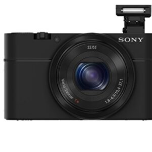 Sony RX100 20.2 MP Premium Compact Digital Camera w/ 1-inch sensor, 28-100mm ZEISS zoom lens, 3” LCD