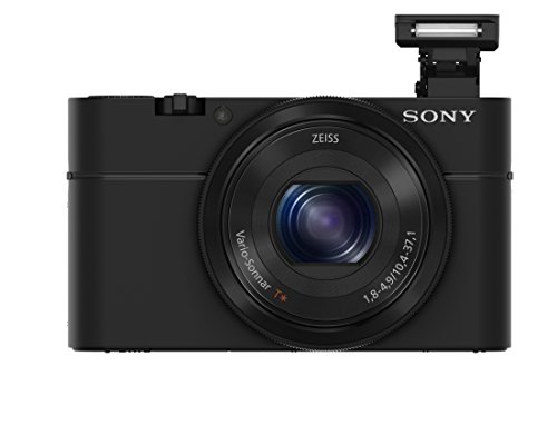 Sony RX100 20.2 MP Premium Compact Digital Camera w/ 1-inch sensor, 28-100mm ZEISS zoom lens, 3” LCD