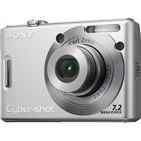 sony dsc-w35 7.2 megapixel cyber-shot(r) digital camera
