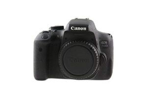 canon eos 750d digital slr camera – international version (no warranty) (renewed)