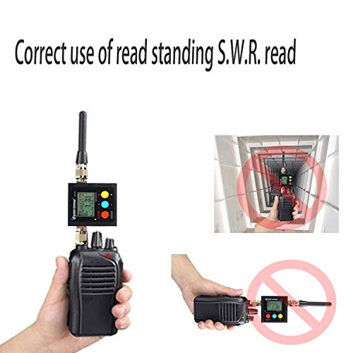 Gam3Gear Surecom SW-102S SO239 Connector Digital VHF UHF 125-525Mhz Power & SWR Meter