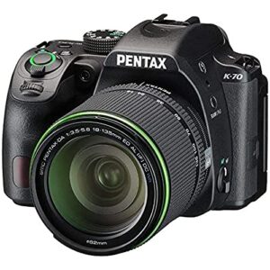 pentax k-70 dslr camera + da 18-135mm wr lens kit