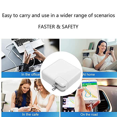 iPhone Fast Charger [MFi Certified] 35w Dual USB C Charger Apple Power Adapter Foldable Apple Charging Block for iPhone 14/14 Pro Max/13/13 Mini/13 Pro Max/12/11/ Samsung Galaxy S22 Ultra/Note 10