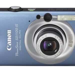 Canon PowerShot SD1100IS 8MP Digital Camera with 3x Optical Image Stabilized Zoom (Blue) (OLD MODEL)