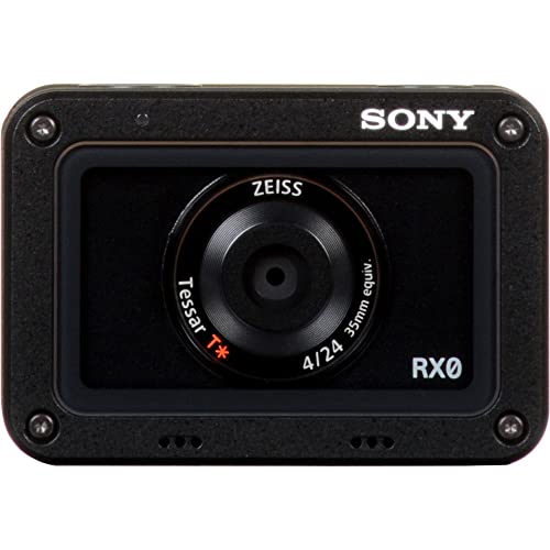 Sony RX0 Ultra-Compact Waterproof/Shockproof Camera (DSC-RX0) + 2 x 64GB Memory Card + 3 x ENEL19 Battery + Case + Card Reader + Corel Photo Software + Flex Tripod + Memory Wallet + More