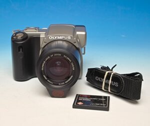 olympus camedia c-2500l – digital camera – slr – 2.5 mpix – optical zoom: 3 x – supported memory: sm – black, metallic silver