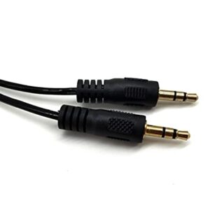 Qaoquda Stereo Audio Splitter Cable, Coiled 3.5mm Female to 2 Male Spring Headphone Stereo Y Splitter Cable for Home/Car Stereo, Phone, Headset and Speakers (3.5mm 1female/2 Male)