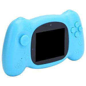 salutuy children video camera, delayed photos continuous shooting 12mp photos children camera for birthday for thanksgiving for christmas for kids(blue)