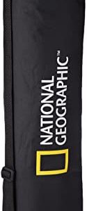 NATIONAL GEOGRAPHIC PhotoTripod Kit Large, with Carrying Bag, 3-Way Head, Quick Release, 4-Section Legs Lever Locks, Geared Centre Column,Load up 3kg, Aluminium, for Canon, Nikon, Sony, NGHP001