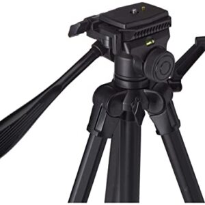 NATIONAL GEOGRAPHIC PhotoTripod Kit Large, with Carrying Bag, 3-Way Head, Quick Release, 4-Section Legs Lever Locks, Geared Centre Column,Load up 3kg, Aluminium, for Canon, Nikon, Sony, NGHP001