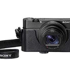 Sony RX100 VII Premium Compact Camera with 1.0-Type Stacked CMOS Sensor (DSCRX100M7) with Premium Jacket Case (LCJRXK/B) for RX100 Series Digital Still Cameras