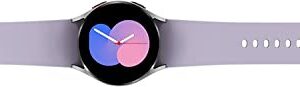 Samsung Galaxy Watch 5 [2022] Latin Specs Bluetooth Aluminum Case BioActive Sensor Sleep Tracking Heart (40mm, Silver / Violet + 15W Wall Charger)