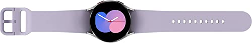 Samsung Galaxy Watch 5 [2022] Latin Specs Bluetooth Aluminum Case BioActive Sensor Sleep Tracking Heart (40mm, Silver / Violet + 15W Wall Charger)