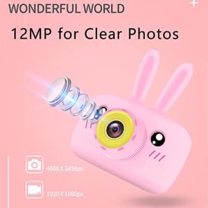 Hosi Baby Camera 2 Inch Auto Screen Protector Case Baby Camera MP3 Playback (Pink)